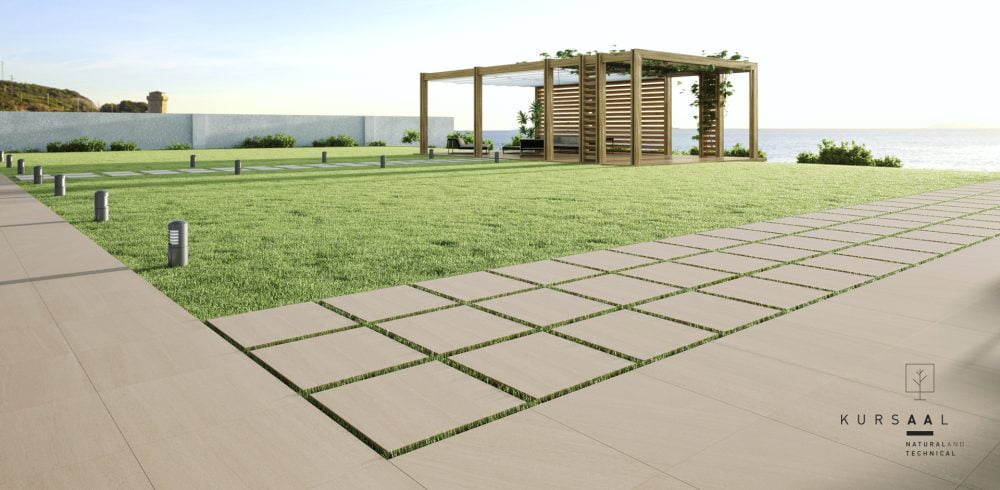ARGENTA Kursaal Ashen 60x60 antislip R11 terassilaatta